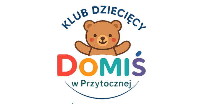 Logo Klubu Dziecięcego "Domiś" w Przytocznej